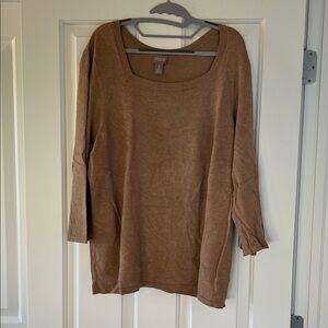 Chico's Earthy Brown Top